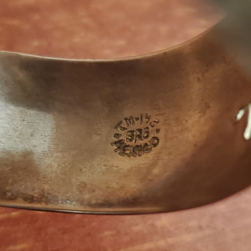 Taxco Mexico Bracelet 925 Sterling Silver  Vintage - Picture 2 of 5